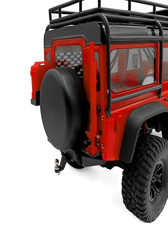 Benedict Harry خطاف سحب مقطورة من الألومنيوم من بينيديكت هاري لترقية سيارة الزحف TRX4M Defender RC بمقياس 1/18 - Image 2